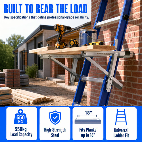 2pcs steel ladder jack - steel,