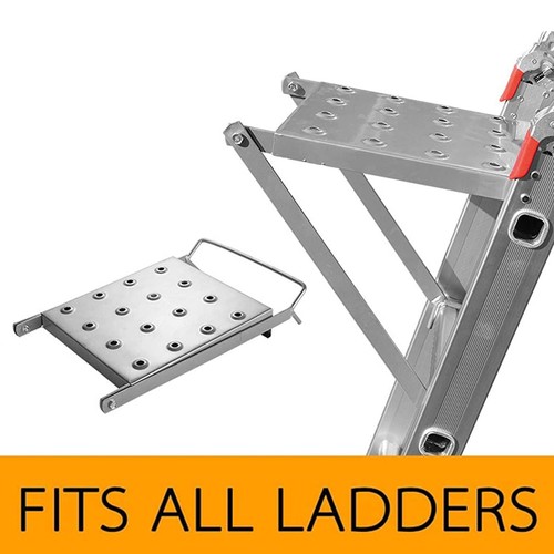 Ladder work platform extension - platform,