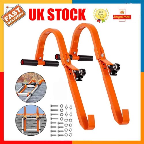 Pair extension ladder - ladder, roof