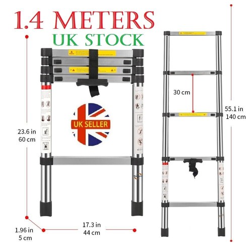 6ft telescopic ladder - 1.4m,