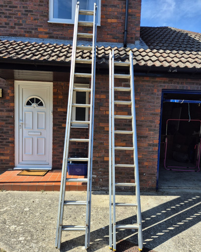Aluminium double extension - aluminium,