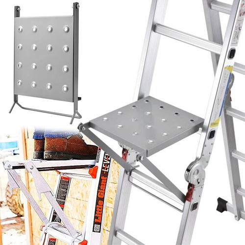Ladder work platform - work, extension