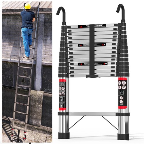 Telescopic extension ladder - 5m,