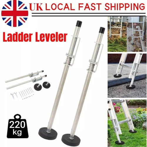 Universal stair ladder - ladder, leveler
