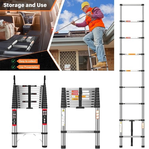 Telescopic extension ladder - extension,